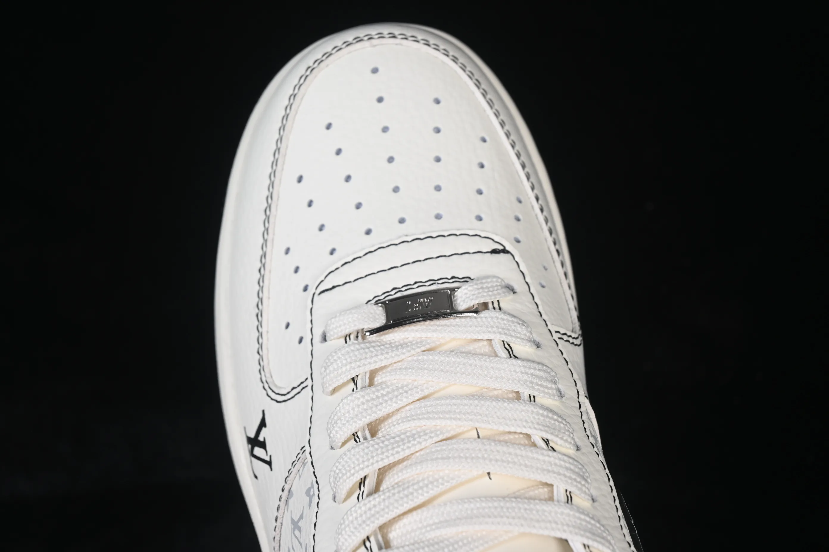 All categories Nk Air Force 1 Air Force series Nk Air Force 1 Low Air Force low-top Nike Air Force 1'07 Low Classic white and black color Air Force 1 low-top casual sneakers KG6699-F31